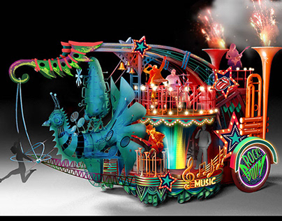 Crazy musical ship for amusement park in Guangdzou