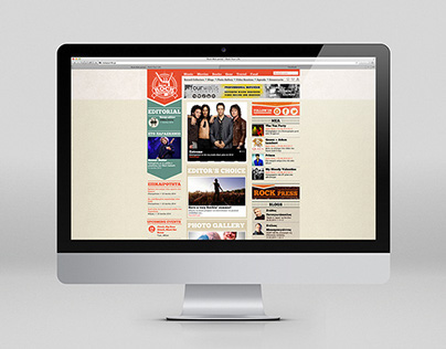 Rock Your Life Rock Web portal | 2012
