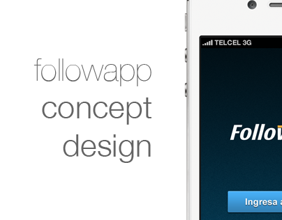 followapp concept design
