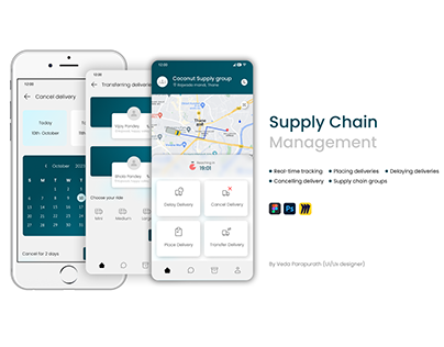 UI/UX | Supply Chain Management app