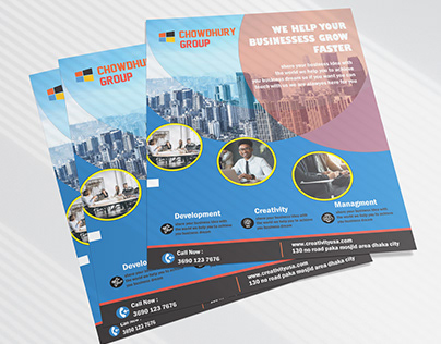 A Complete Corporate flyer design,professional flyer
