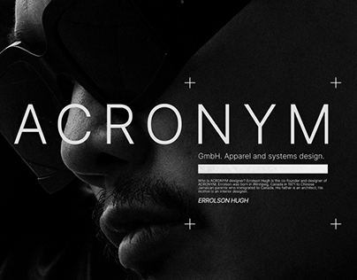 Acronym web-site concept/ e-commerce