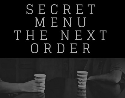 Secret Menu The Next Order Poster