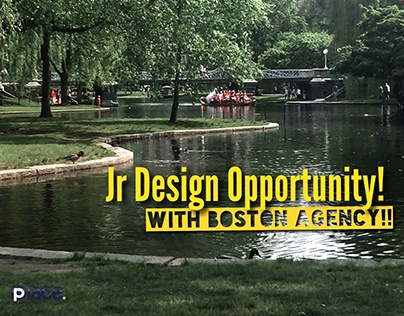 Jr. Agency Design opportunity!!