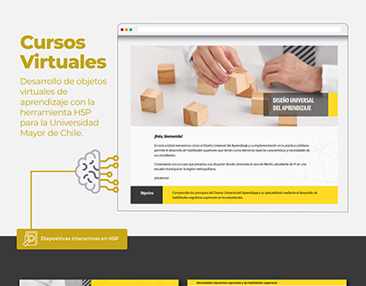 Diseño Curso Virtual | H5P | Universidad Mayor de Chile