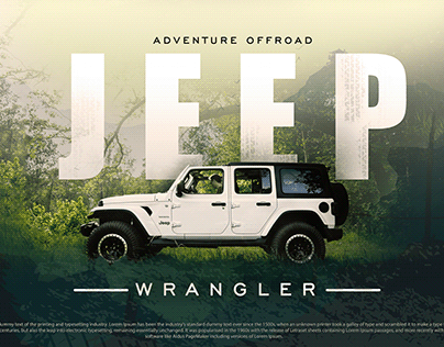 Jeep Wrangler Banner Design- Fanart