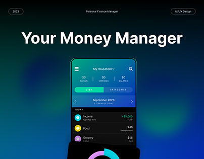Personal Finance App - UI/UX Design