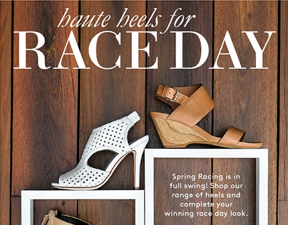 Styletread Race Day Heels Newsletter