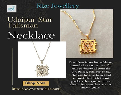Udaipur Star Talisman Necklace