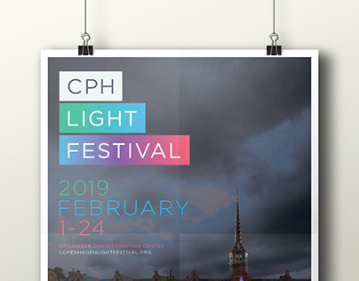 CPH Light Festival 2019 Poster + app & SoMe