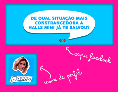 Desafio Halls mini - Clube de Criação