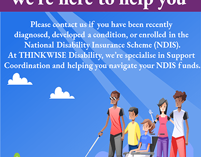 social media designs for thinkwise disability