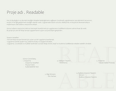 Readable UI/UX