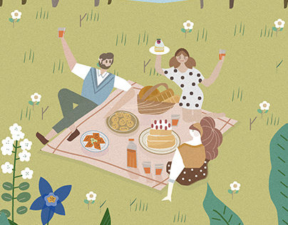 picnic illustration