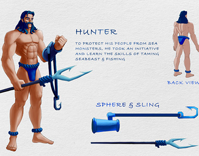 Sea beast hunter character sheet