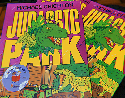 Produção gráfica | Jurassic Park (Minha Biblioteca)