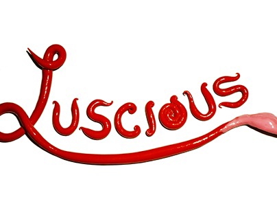 "Luscious" Expressive Typography