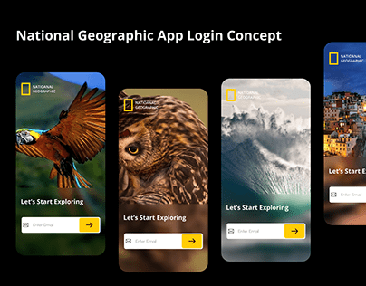 National Geographic App Login Concept