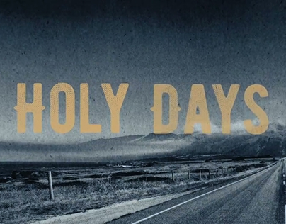 Sean McConnell - Holy Days Lyric Video