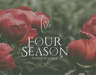 Logo for flower shop | Brand identity