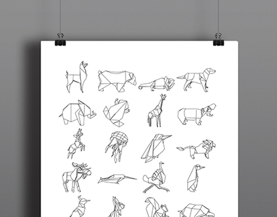 The Almost Animal Alphabet Poster