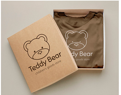 Teddy bear / children's store logo
