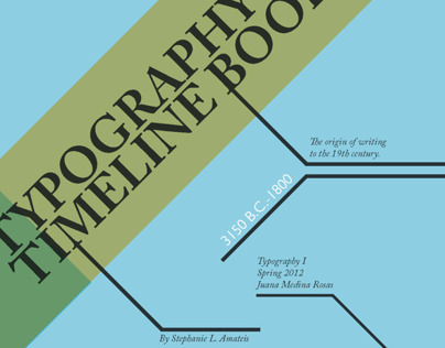 Typography Timeline Book
