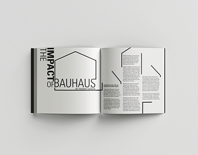Text Formatting & Layout Design [The Impact of Bauhaus]