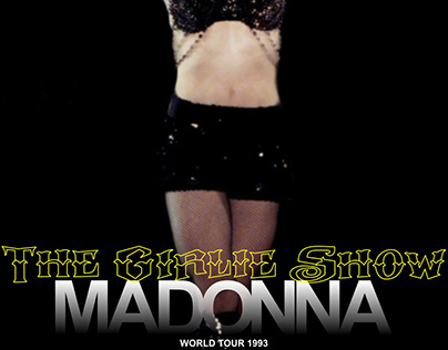 Madonna The Girlie Show Tour DVD+CD Digipack Project
