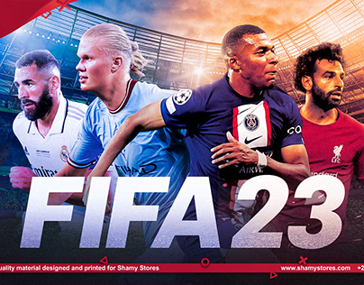 FIFA 23 ( soccer social posters )