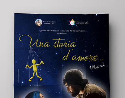 Poster design "Una storia d'amore"