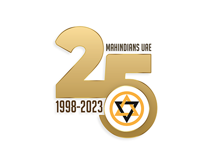 Mahindians UAE 25th Anniversary Identity Design