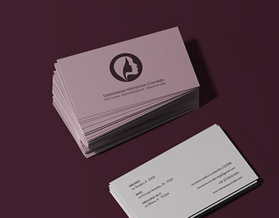 Psychologist - logo, business card