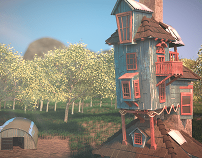 Project thumbnail - Weasley Home