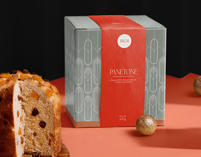 Broa Padaria - Panettone Packaging