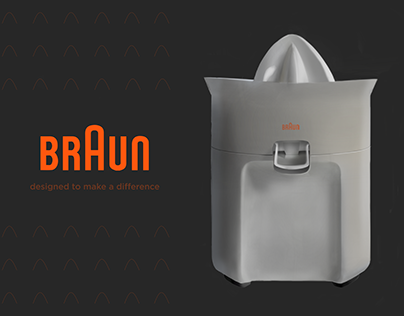 Braun Multipress Juicer- Digital Product Rendering