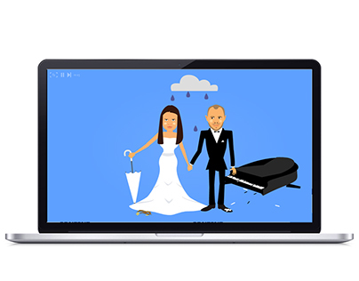 Svatební pozvánka + webdesign