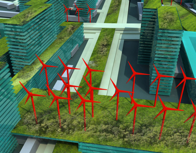 Propose of Using Wind Power in a City