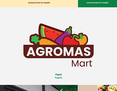 Branding Design : AGROMAS MART (DESIGN 1)