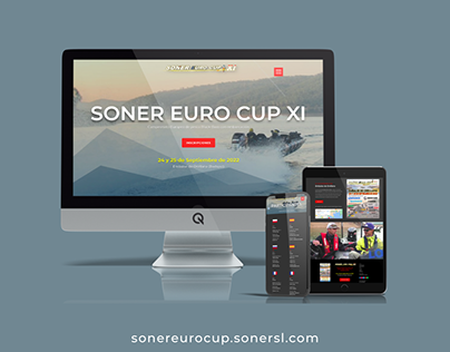 Diseño Web Soner Euro Cup XI