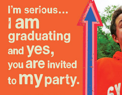 Riley Morin Graduation Party Invite