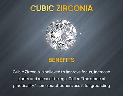 Cubic Zirconia Gemstone Benefits