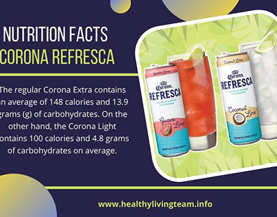 Nutrition Facts Corona Refresca