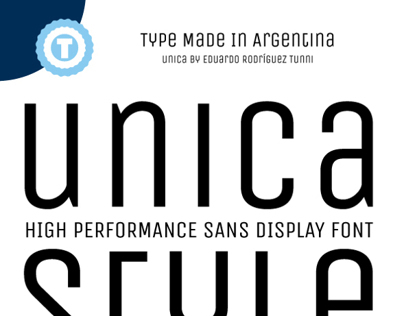 UNICA - Free Google Web Font