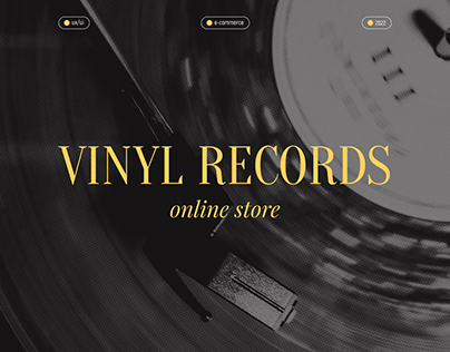 Vinyl records online store