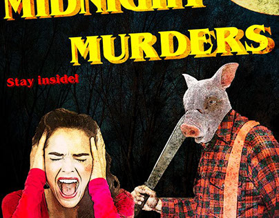 'Midnight Murders' B-Movie poster