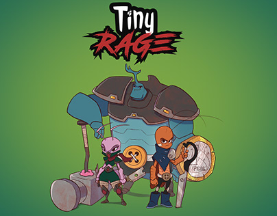 Tiny Rage - Character design for game
