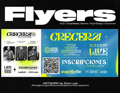 Flyer Conference Design . CRECER21 . BA