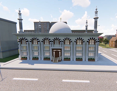 3d Mosque Animation