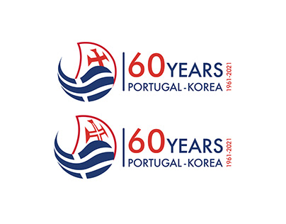 DIPLOMATIC RELATIONS LOGO - SOUTH KOREA & PORTUGAL
